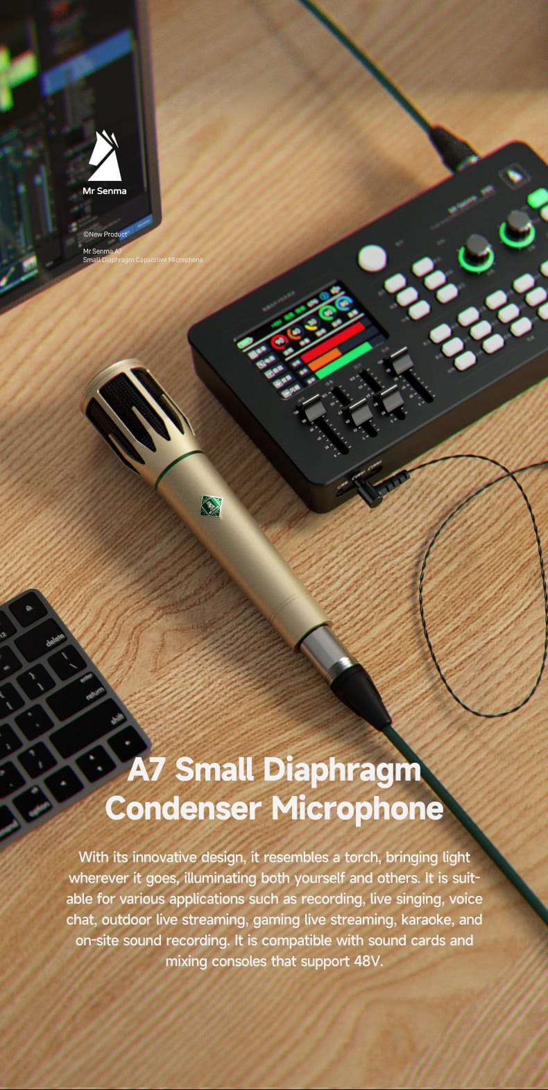 A7 Small Diaphragm Condenser microphone 01