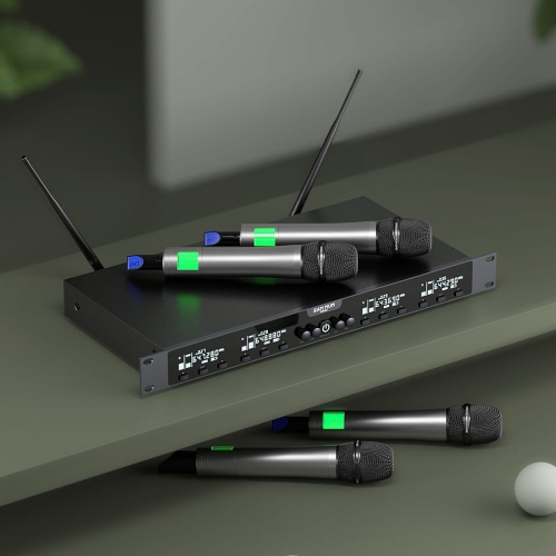 U4Four Channel Professional Handheld Wireless  Microphones